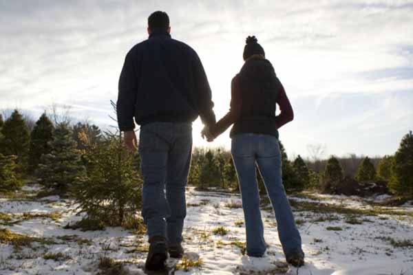Man and Woman having fun