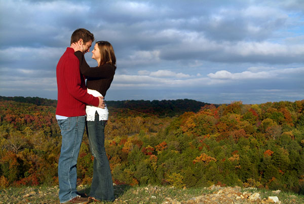 Man and Woman having fun