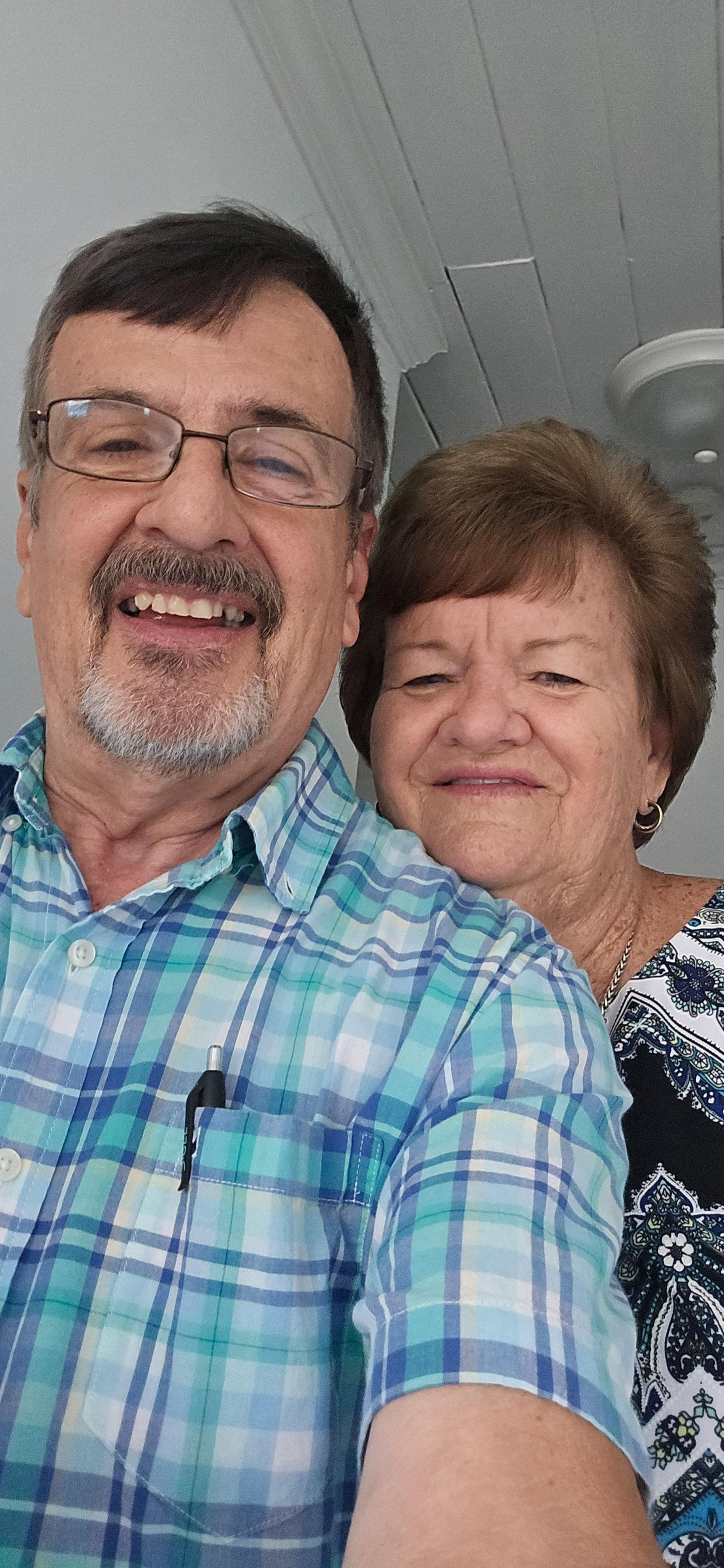 Single Widowed Christians meet and take a selfie together