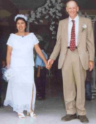 Christian couple marry in Belize