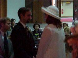 Christian couple Exchanging vows