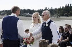 BC Beach wedding for a Christian couple