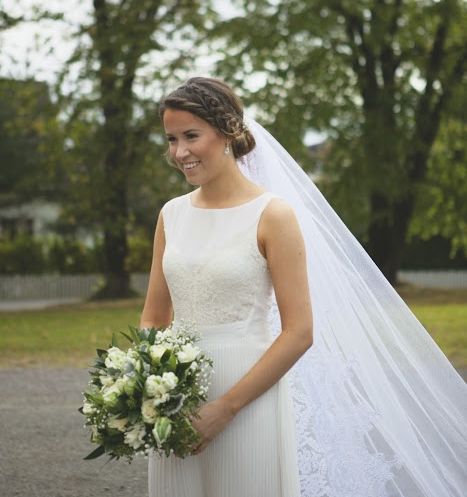 Beautiful Norwegian Christian bride
