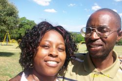 Christian single finds love online and pose together in South Africa
