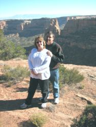 Christian couple at the Grand Canyon