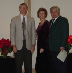 Christmas wedding for seniors who stand with their pastor